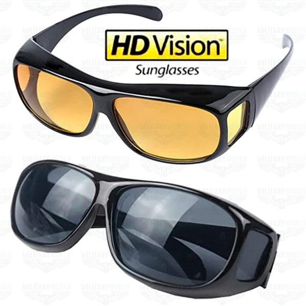 Generic Lunettes HD Vision Unisexe, lumière améliorée pour la conduite  nocturne à prix pas cher