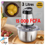 3L , Mixeur de Foutou, légumes, Graine de Palme et de Viande